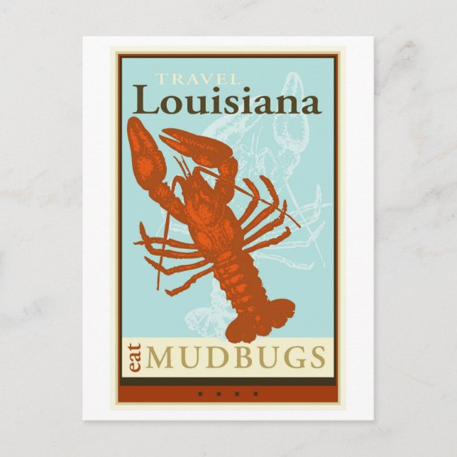 Travel Louisiana Postcard (Front)