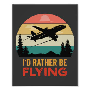 Travel Lover Airplane Adventure Photo Print