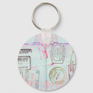 TRAVEL LOVER TRAVELLING PASS, TRAVELLER PASSPORT KEY RING