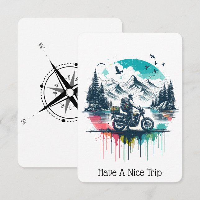 Travel Lovers Card (Front/Back)