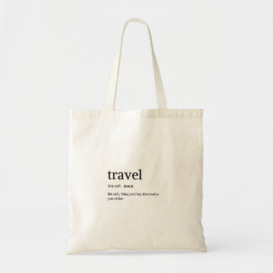 Travel Lover's Tote Bag   Travel Definition