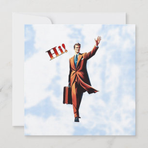 Travel Man Card