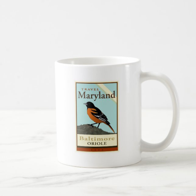 Travel Maryland Coffee Mug (Right)