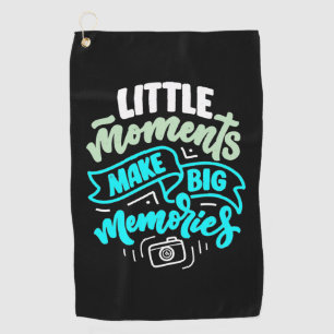 Travel Memories Photographer Golf Towel