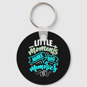 Travel Memories Photographer Key Ring