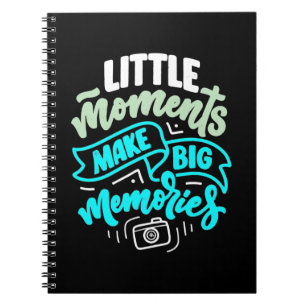 Travel Memories Photographer Notebook