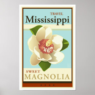 Travel Mississippi Poster