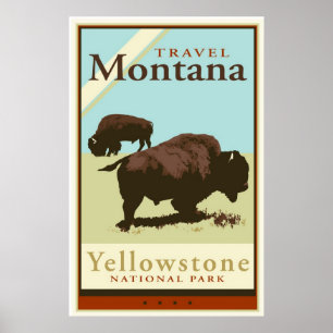 Travel Montana Poster