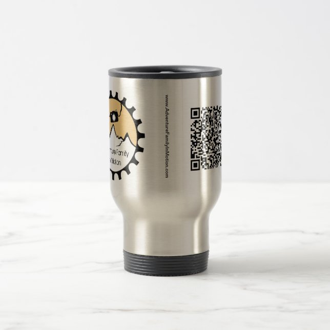 Travel Mug - Adventure Family In Motion (Center)