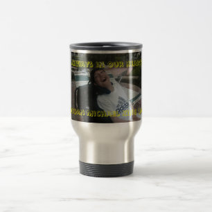 Travel mug Always in our hearts Jordan Michael ...