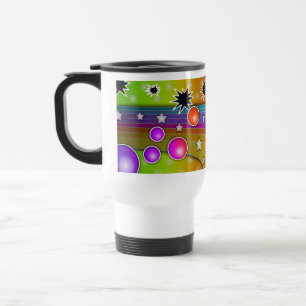 Travel Mug - BIG BANG BLACK HOLES POP ART