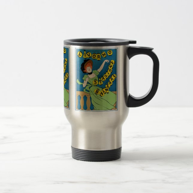 Travel Mug: Cappiello - Novita per Signora Travel Mug (Right)