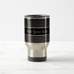 Travel Mug - Carbon Stainless Black