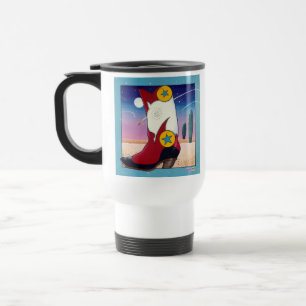 Travel Mug - Cowboy Boot, All Dressed Up