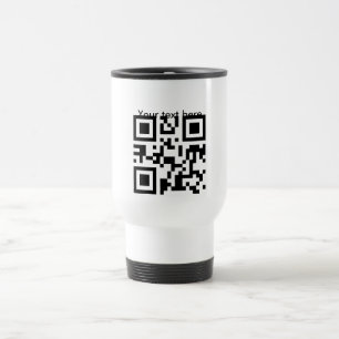 Travel mug (custom text)