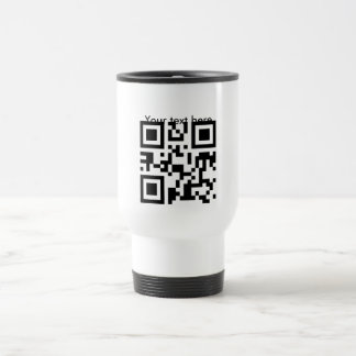 Travel mug (custom text)