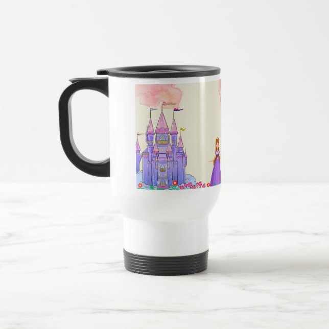 Travel mug design princess (Left)