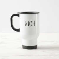  Travel Mug Personalise with Handle Custom Coach G