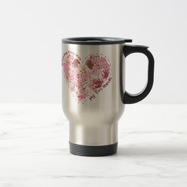 Travel Mug: Spreading Aloha Mug (Right)