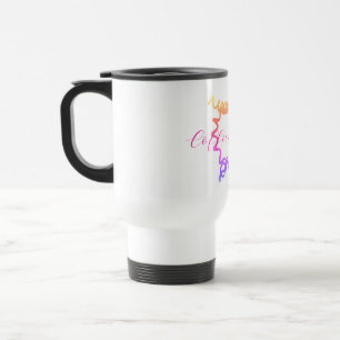 TRAVEL MUG THERMAL TUMBLER STYLE DESIGN