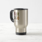 Travel Mug with Custom Company Logo Promotional