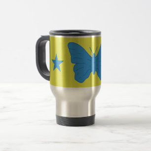 Travel Mug with Flag of Bady Bassitt, Brazil