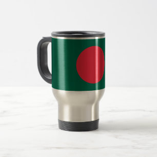 Travel Mug with Flag of Bangladesh