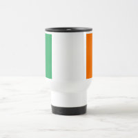 Travel Mug with Flag of Ireland