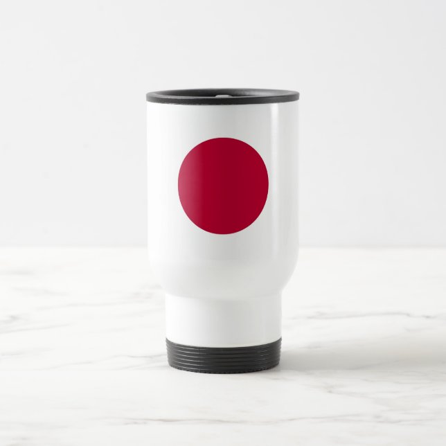 Travel Mug with Flag of Japan (Center)