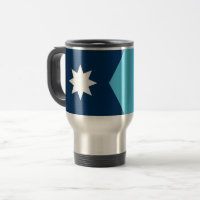 Travel Mug with Flag of Minnesota, USA
