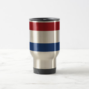 Travel Mug with Flag of Netherlands