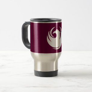 Travel Mug with Flag of Phoenix, Arizona