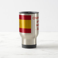 Travel Mug with Flag of Spain
