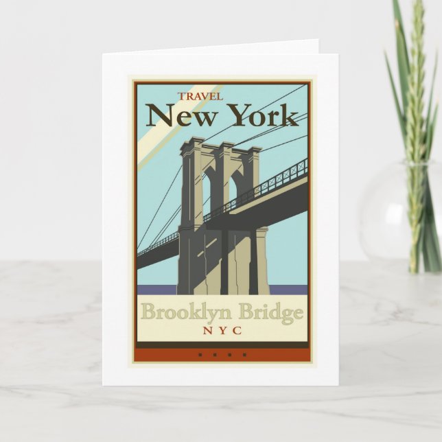 Travel New York Card (Front)