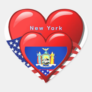 Travel New York Love Sticker