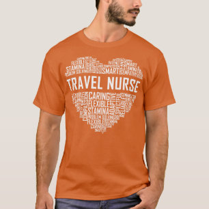 Travel Nurse Heart T-Shirt