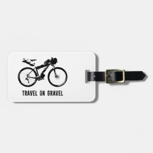 Travel On Gravel Bikepacking Luggage Tag