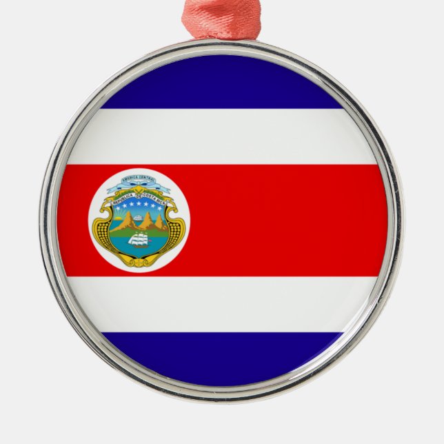 Travel Ornament - Costa Rica (Front)