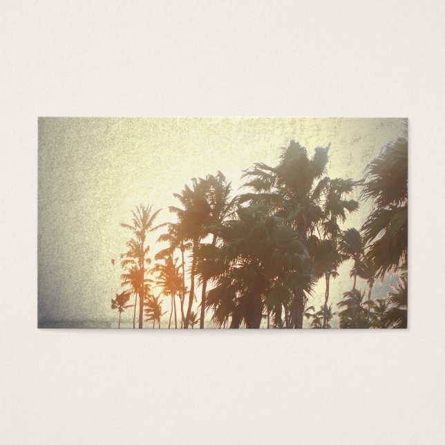 Travel,Palm Tree,Rustic,Vintage,Gold, (Front)