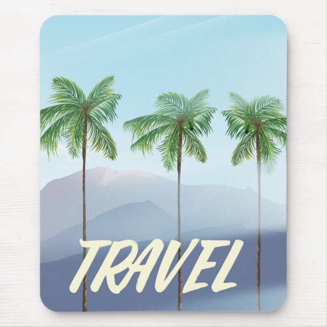 Travel Palms Mouse Mat (Front)