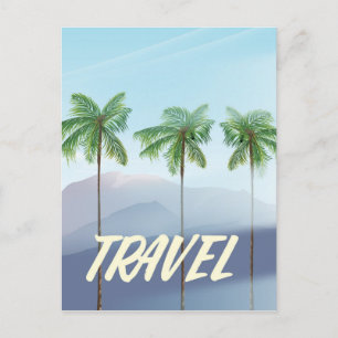 Travel Palms Postcard