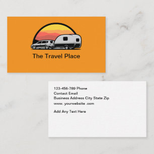 Travel Park Camper Services Business Card