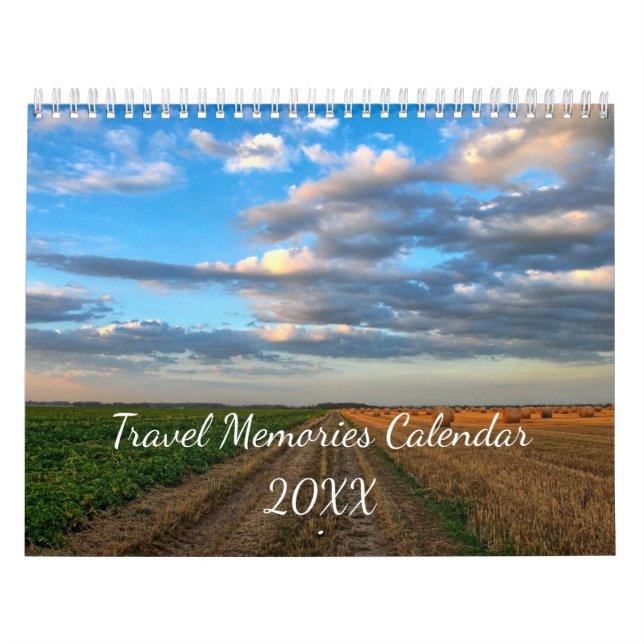 Travel Photos Custom Calendar (Cover)