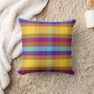 Travel Plaid MM Cushion