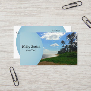 Travel Planner Agency Business Card