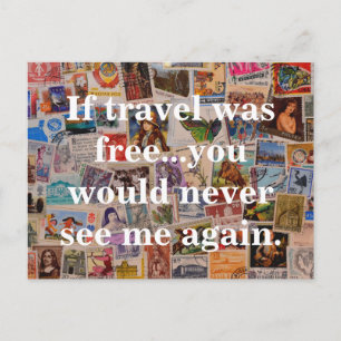 Travel postcard