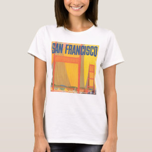 Travel Poster For Flying Twa To San Francisco T-Shirt