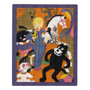 Travel Poster For London Underground Subway Jigsaw Puzzle