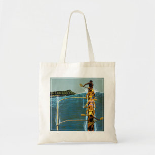 Travel Poster For United Air Lines To Hawaii Tote Bag
