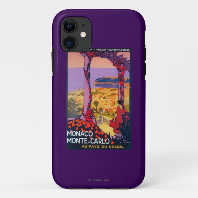 Travel Promotional Poster Case-Mate iPhone Case (Back)